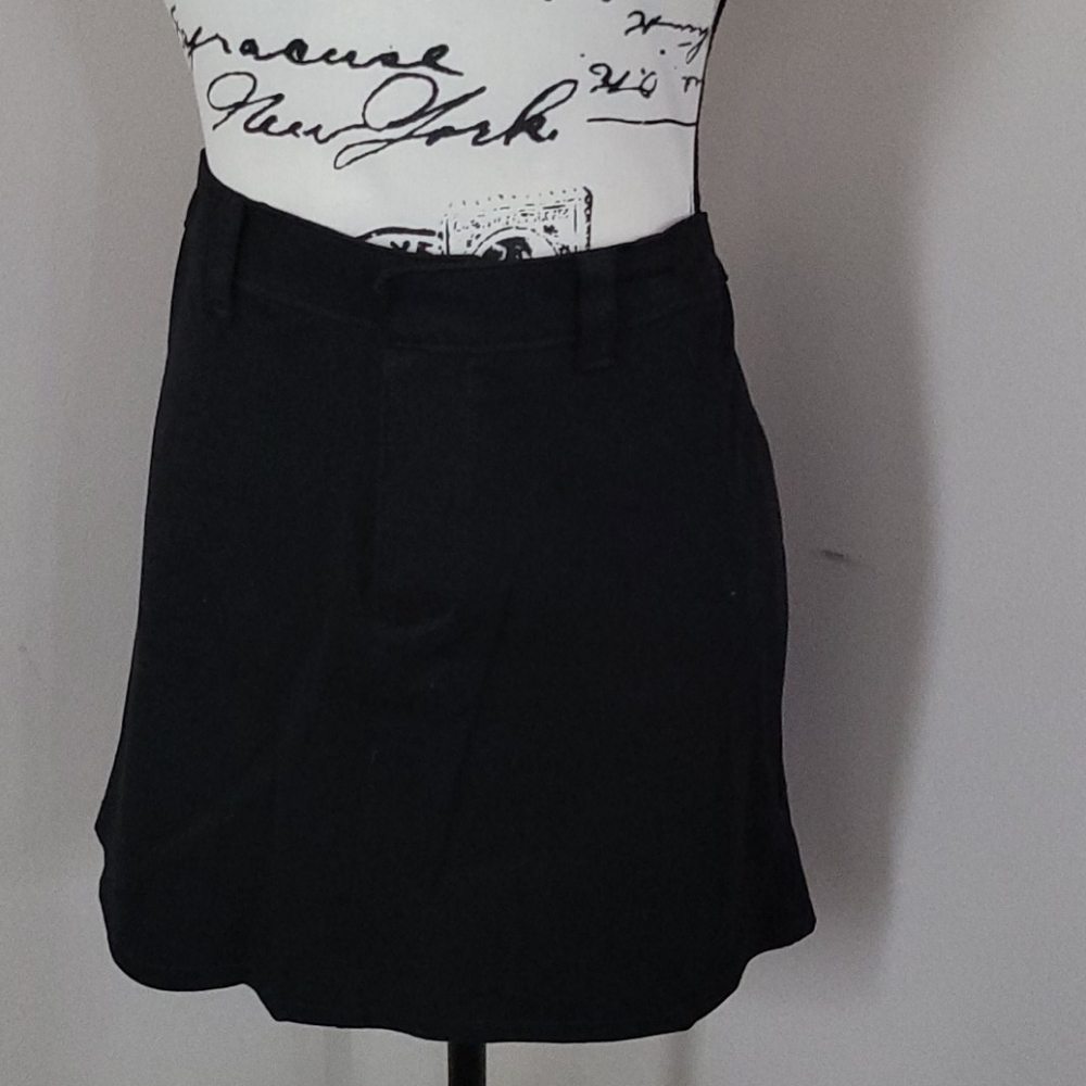 NWT Old Navy Black Twill Skirt sz14